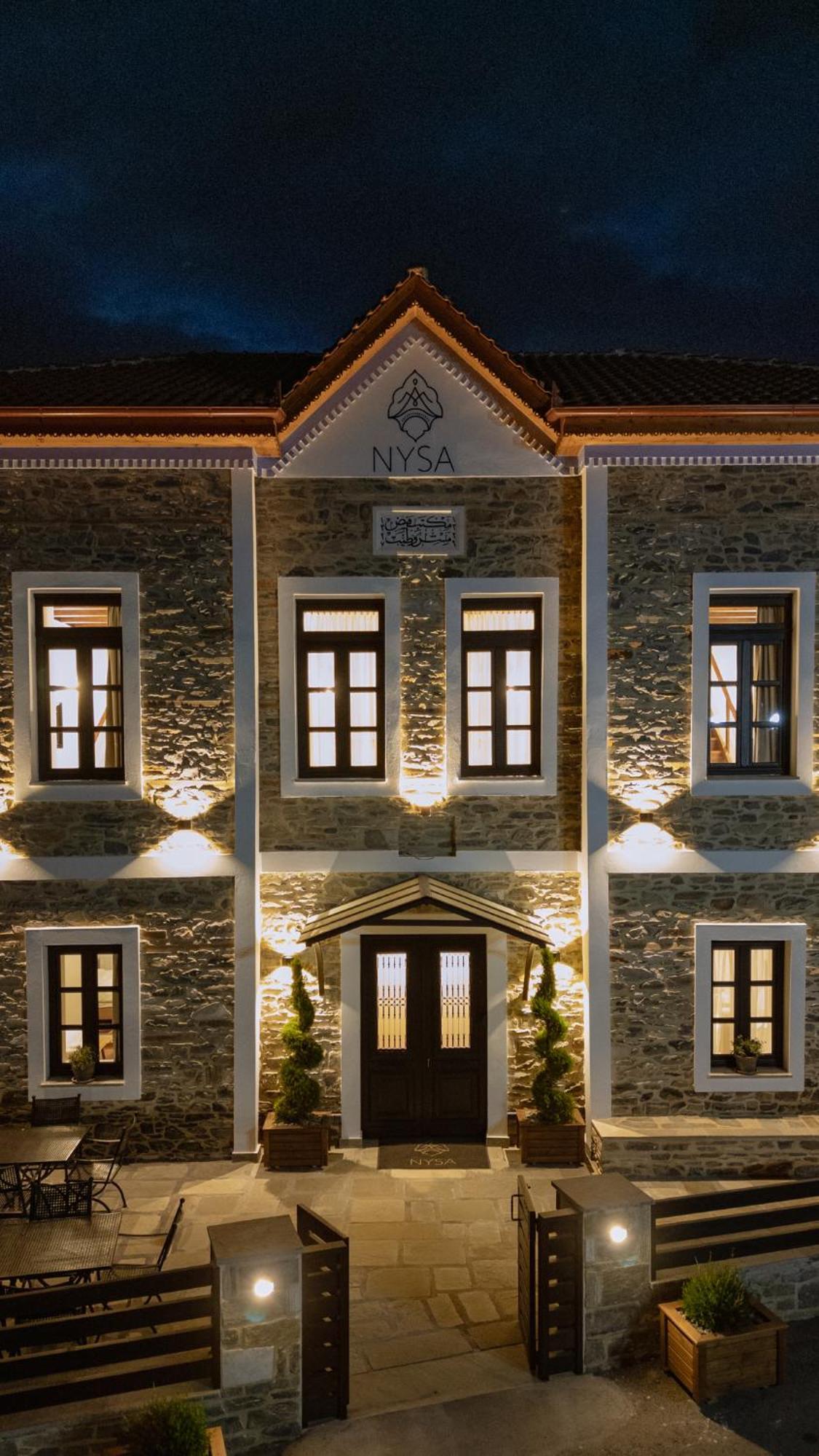 Νysa Hotel Mousthéni Eksteriør billede