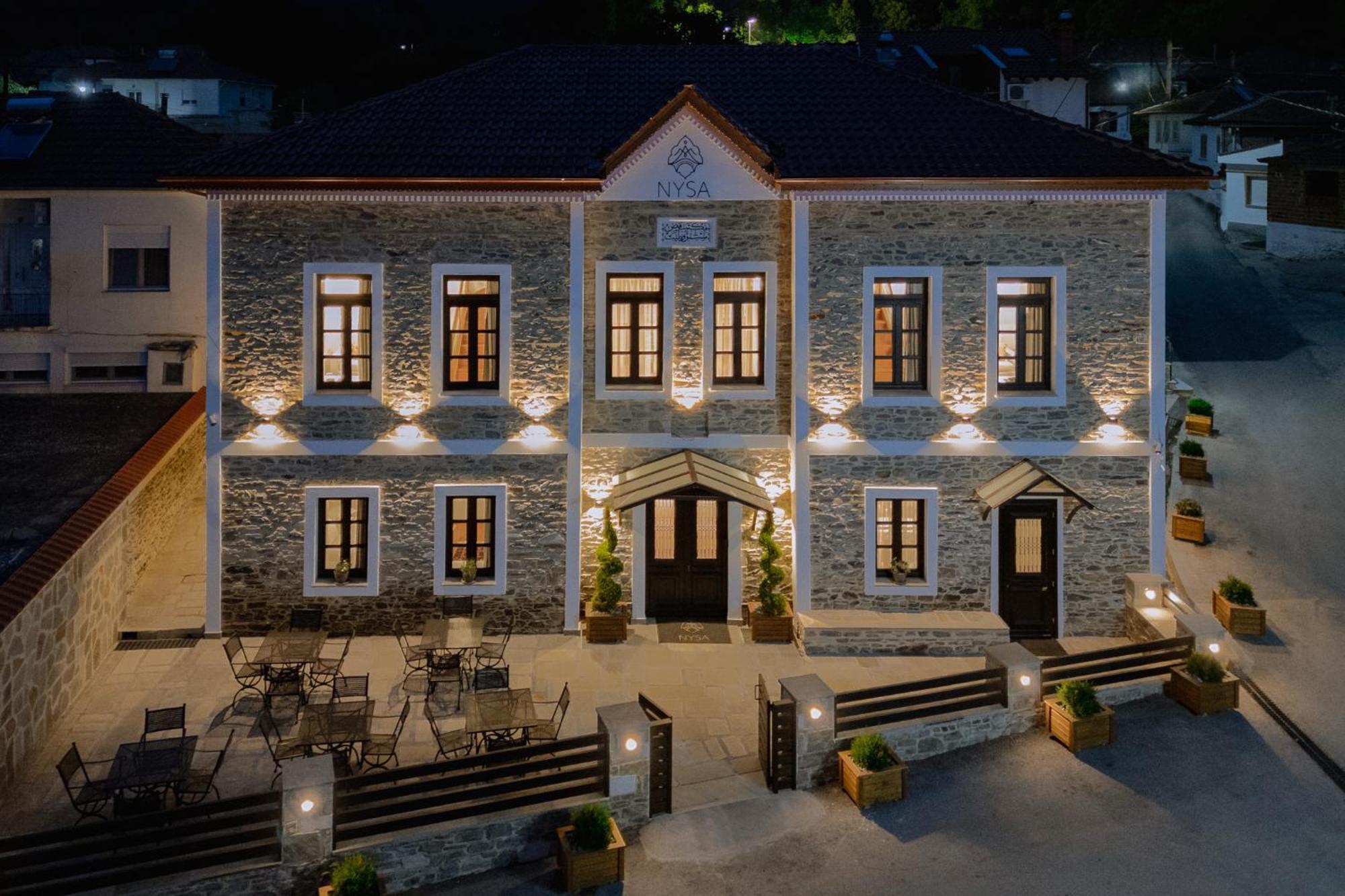 Νysa Hotel Mousthéni Eksteriør billede